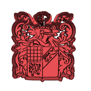 Davis Family Crest Cookie Cutter & Embosser