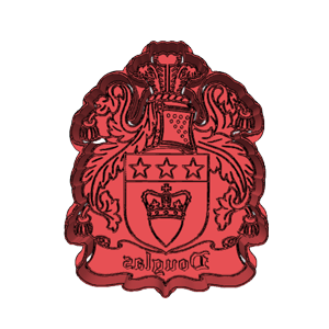 Douglas Family Crest Cookie Cutter & Embosser