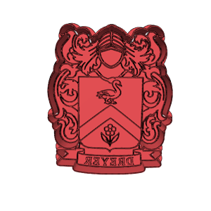 Dreyer Family Crest Cookie Cutter & Embosser