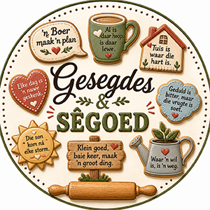 Gesegdes en Segoed Koekie Drukkers