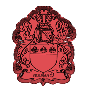 Graham Family Crest Cookie Cutter & Embosser