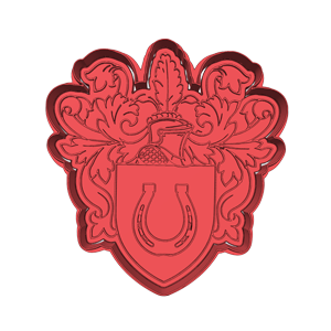 Hofmeyr Family Crest Cookie Cutter