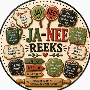 Ja-Nee Koekie Drukkers