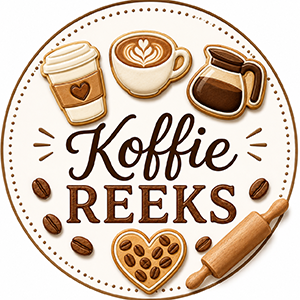 Koffie Reeks Koekie Drukkers