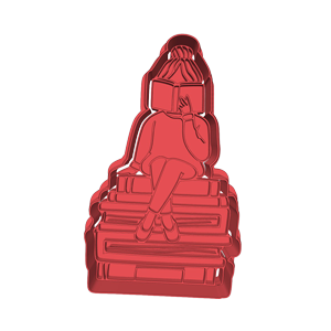 Reading on Bookpile Cookie Cutter