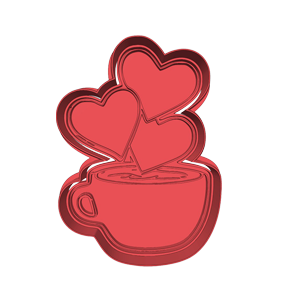 Coffee Love Cookie Cutter