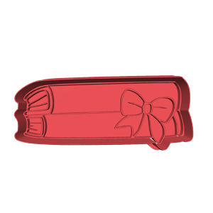 Book Pile Cookie Cutter