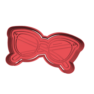 Reading Glasses Cookie Cutter