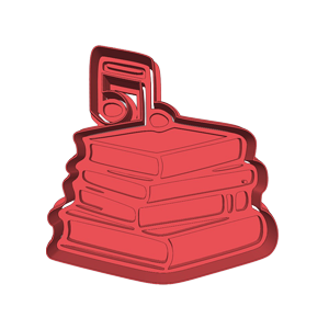 Books and Note Cookie Cutter