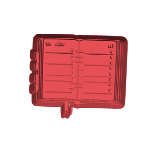 Notebook Cookie Cutter