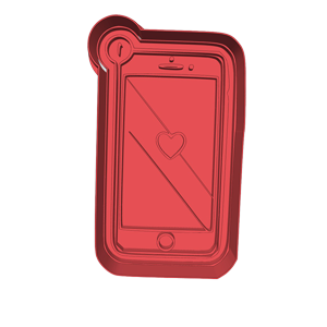 Cellphone Cookie Cutter