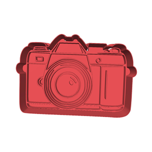 Camera Cookie Cutter