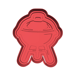 Braai Kettle Cookie Cutter