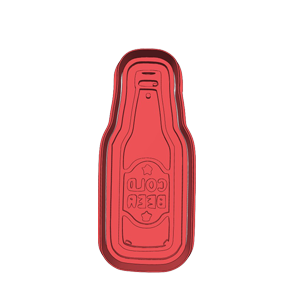 Cold Beer Cookie Cutter