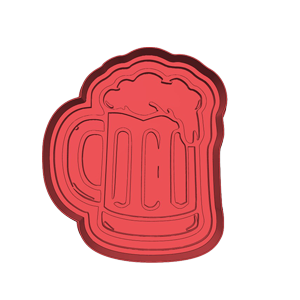 Beer Mug Cookie Cutter