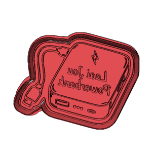 Laai Jou Powerbank Koekie Drukker