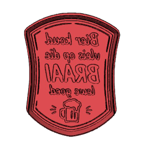 Vleis Op Die Braai Koekie Drukker