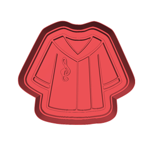 Choir Robe Cookie Cutter