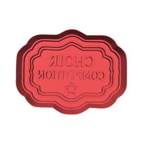 Choir Competition Cookie Cutter