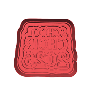 School Choir 2026 Cookie Cutter