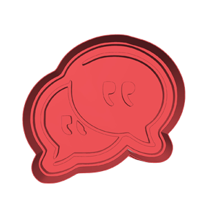 Speak With Confidence Cookie Cutter