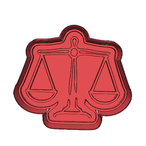 Weigh The Arguments Cookie Cutter