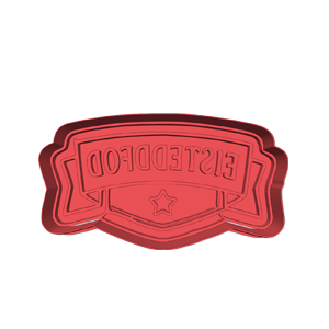 Eisteddfod Banner Cookie Cutter