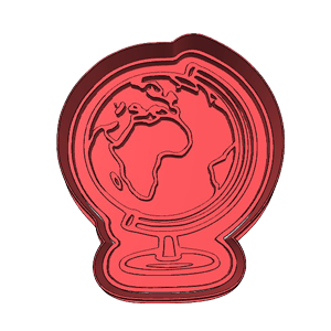 Globe Cookie Cutter
