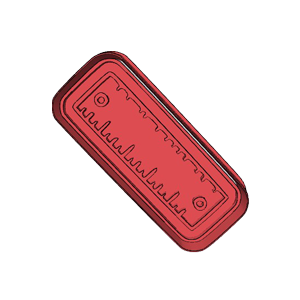 Ruler Cookie Cutter
