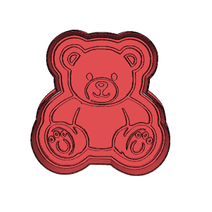 Teddy Bear Cookie Cutter