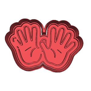 Handprints Cookie Cutter