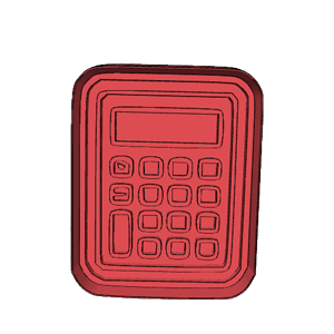 Calculator Cookie Cutter