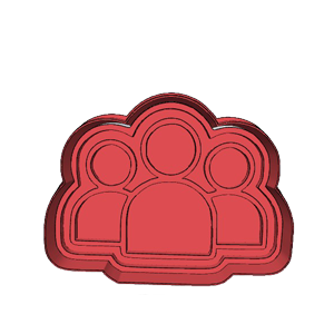 Teamwork Cookie Cutter