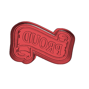 Proud Cookie Cutter