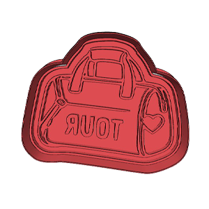 Tour Bag Cookie Cutter