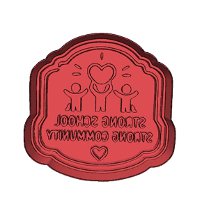 Strong School Cookie Cutter