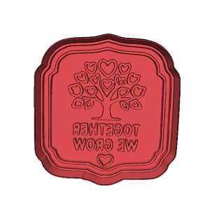 Together We Grow Cookie Cutter