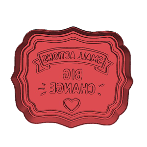 Small Actions Cookie Cutter