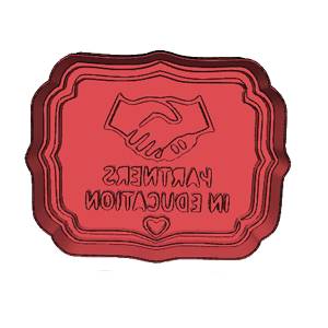 Partners in Education Cookie Cutter
