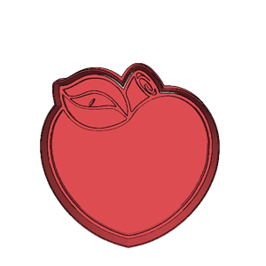 Peach Cookie Cutter