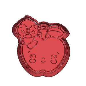 Apple Rotten Cookie Cutter