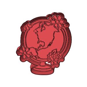 Globe Cookie Cutter