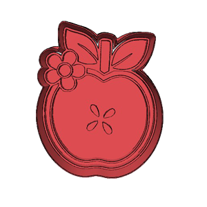 Apple Core Cookie Cutter