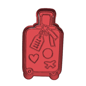 Suitcase Cookie Cutter