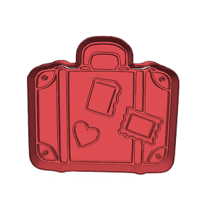 Suitcase Cookie Cutter