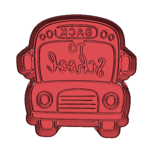 Schoolbus Cookie Cutter