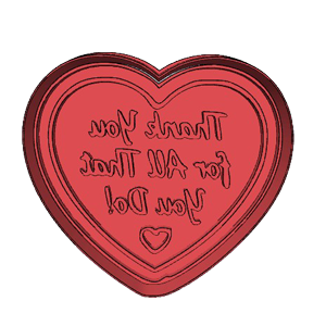 Thank you for all you do Cookie Cutter