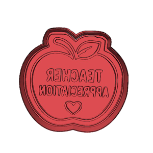 Teacher Appreciation Cookie Cutter