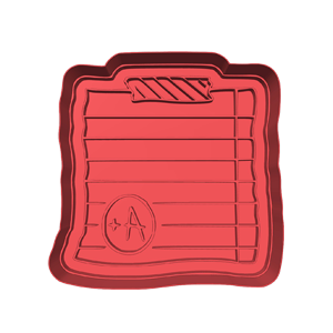 A Plus Test Cookie Cutter