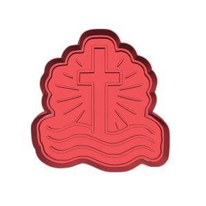 Cross Rising Cookie Cutter